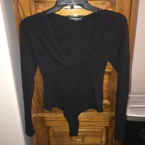 Black Brandy Melville Bodysuit